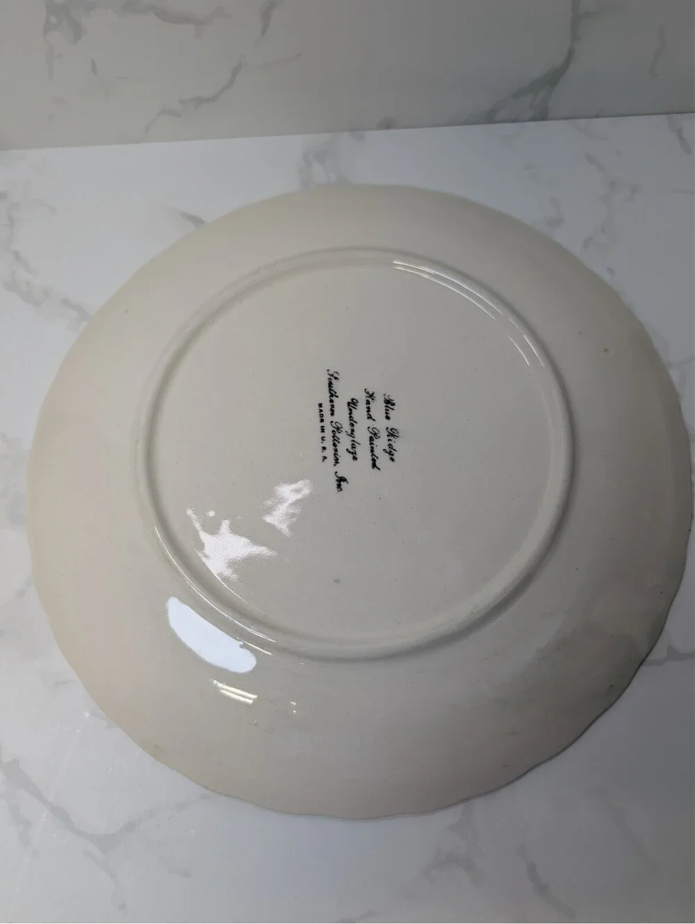 Blue Ridge Laurel Wreath Dinner Plates Set of 4 9.5
